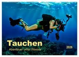 CALVENDO / Roder |  Tauchen - Abenteuer unter Wasser (Wandkalender 2026 DIN A2 quer), CALVENDO Monatskalender | Sonstiges |  Sack Fachmedien