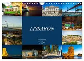 Meutzner / CALVENDO |  Metropole Lissabon (Wandkalender 2026 DIN A4 quer), CALVENDO Monatskalender | Sonstiges |  Sack Fachmedien
