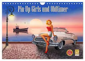 Jüngling alias Mausopardia / CALVENDO |  Pin-Up Girls und Oldtimer by Mausopardia (Wandkalender 2026 DIN A4 quer), CALVENDO Monatskalender | Sonstiges |  Sack Fachmedien