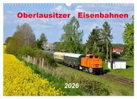 CALVENDO / Heinzke |  Oberlausitzer Eisenbahnen 2026 (Wandkalender 2026 DIN A3 quer), CALVENDO Monatskalender | Sonstiges |  Sack Fachmedien