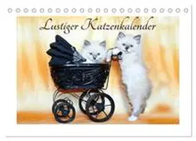 CALVENDO / Chrystal |  Lustiger Katzenkalender (Tischkalender 2026 DIN A5 quer), CALVENDO Monatskalender | Sonstiges |  Sack Fachmedien