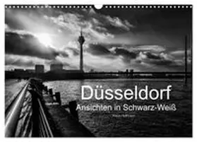 CALVENDO / Hoffmann |  Düsseldorf Ansichten in Schwarz-Weiß (Wandkalender 2026 DIN A3 quer), CALVENDO Monatskalender | Sonstiges |  Sack Fachmedien
