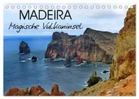 CALVENDO / JANUSZ |  Madeira Magische Vulkaninsel (Tischkalender 2026 DIN A5 quer), CALVENDO Monatskalender | Sonstiges |  Sack Fachmedien