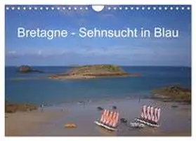 Metzke / CALVENDO |  Bretagne - Sehnsucht in Blau (Wandkalender 2026 DIN A4 quer), CALVENDO Monatskalender | Sonstiges |  Sack Fachmedien