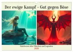 Kleemann / CALVENDO |  Der ewige Kampf - Gut gegen Böse (Wandkalender 2026 DIN A3 quer), CALVENDO Monatskalender | Sonstiges |  Sack Fachmedien