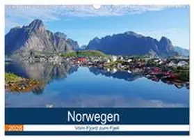 Pantke / CALVENDO |  Norwegen 2026 - vom Fjord zum Fjell (Wandkalender 2026 DIN A3 quer), CALVENDO Monatskalender | Sonstiges |  Sack Fachmedien
