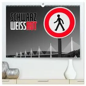 Ratzer / CALVENDO |  Schwarz - Weiß - Rot (hochwertiger Premium Wandkalender 2026 DIN A2 quer), Kunstdruck in Hochglanz | Sonstiges |  Sack Fachmedien