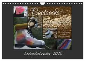 CALVENDO / und Viola Borer, myohrengarn.ch |  Sockenkalender Bootsocks 2026 (Wandkalender 2026 DIN A4 quer), CALVENDO Monatskalender | Sonstiges |  Sack Fachmedien