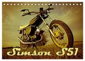 CALVENDO / Sängerlaub |  Simson S51 (Tischkalender 2026 DIN A5 quer), CALVENDO Monatskalender | Sonstiges |  Sack Fachmedien