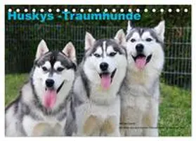 Ebardt / CALVENDO |  Huskys - Traumhunde (Tischkalender 2026 DIN A5 quer), CALVENDO Monatskalender | Sonstiges |  Sack Fachmedien