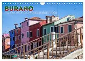 Viola / CALVENDO |  BURANO Charmante und farbenfrohe Insel (Wandkalender 2026 DIN A4 quer), CALVENDO Monatskalender | Sonstiges |  Sack Fachmedien