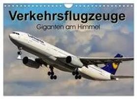 Wenk / CALVENDO |  Verkehrsflugzeuge (Wandkalender 2026 DIN A4 quer), CALVENDO Monatskalender | Sonstiges |  Sack Fachmedien