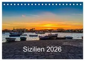 CALVENDO / Lupo |  Sizilien 2026 (Tischkalender 2026 DIN A5 quer), CALVENDO Monatskalender | Sonstiges |  Sack Fachmedien