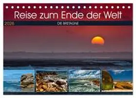 Probst / CALVENDO |  Die Bretagne - Eine Reise zum Ende der Welt (Tischkalender 2026 DIN A5 quer), CALVENDO Monatskalender | Sonstiges |  Sack Fachmedien