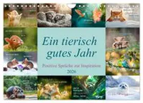 CALVENDO / Viola |  Ein tierisch gutes Jahr (Wandkalender 2026 DIN A4 quer), CALVENDO Monatskalender | Sonstiges |  Sack Fachmedien