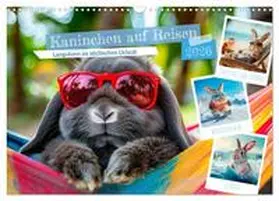 Viola / CALVENDO |  Kaninchen auf Reisen (Wandkalender 2026 DIN A3 quer), CALVENDO Monatskalender | Sonstiges |  Sack Fachmedien