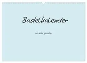 CALVENDO / Tobias |  Bastelkalender - hell Blau (Wandkalender 2026 DIN A3 quer), CALVENDO Monatskalender | Sonstiges |  Sack Fachmedien