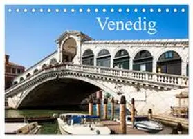 CALVENDO / Gann (magann) |  Venedig (Tischkalender 2026 DIN A5 quer), CALVENDO Monatskalender | Sonstiges |  Sack Fachmedien