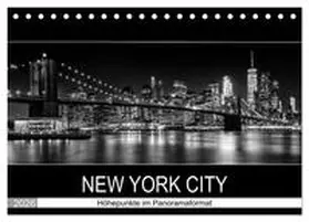 Viola / CALVENDO |  NEW YORK CITY Höhepunkte im Panoramaformat (Tischkalender 2026 DIN A5 quer), CALVENDO Monatskalender | Sonstiges |  Sack Fachmedien