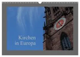 CALVENDO / Falk |  Kirchen in Europa (Wandkalender 2026 DIN A3 quer), CALVENDO Monatskalender | Sonstiges |  Sack Fachmedien