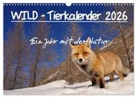 CALVENDO / Colombo |  WILD - Tierkalender 2026 (Wandkalender 2026 DIN A3 quer), CALVENDO Monatskalender | Sonstiges |  Sack Fachmedien