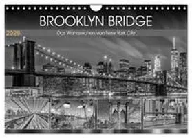 Viola / CALVENDO |  BROOKLYN BRIDGE Das Wahrzeichen von New York City (Wandkalender 2026 DIN A4 quer), CALVENDO Monatskalender | Sonstiges |  Sack Fachmedien