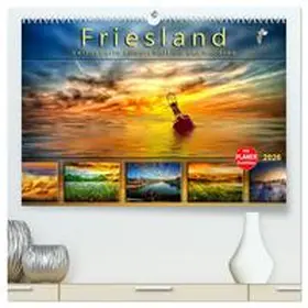 Roder / CALVENDO |  Friesland, verzauberte Landschaft an der Nordsee (hochwertiger Premium Wandkalender 2026 DIN A2 quer), Kunstdruck in Hochglanz | Sonstiges |  Sack Fachmedien