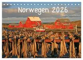 CALVENDO / Hanke |  Norwegen 2026 (Tischkalender 2026 DIN A5 quer), CALVENDO Monatskalender | Sonstiges |  Sack Fachmedien