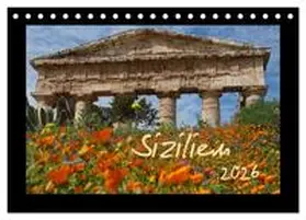 Flori0 / CALVENDO |  Sizilien (Tischkalender 2026 DIN A5 quer), CALVENDO Monatskalender | Sonstiges |  Sack Fachmedien