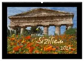 Flori0 / CALVENDO |  Sizilien (Wandkalender 2026 DIN A2 quer), CALVENDO Monatskalender | Sonstiges |  Sack Fachmedien