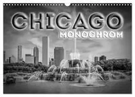 Viola / CALVENDO |  CHICAGO Monochrom (Wandkalender 2026 DIN A3 quer), CALVENDO Monatskalender | Sonstiges |  Sack Fachmedien