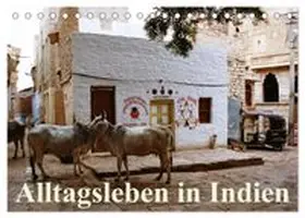 CALVENDO / Dürr |  Alltagsleben in Indien (Tischkalender 2026 DIN A5 quer), CALVENDO Monatskalender | Sonstiges |  Sack Fachmedien