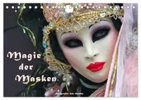 CALVENDO / Haafke |  Magie der Masken (Tischkalender 2026 DIN A5 quer), CALVENDO Monatskalender | Sonstiges |  Sack Fachmedien