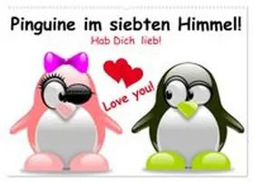 CALVENDO / Stanzer |  Pinguine im siebten Himmel! (Wandkalender 2026 DIN A2 quer), CALVENDO Monatskalender | Sonstiges |  Sack Fachmedien