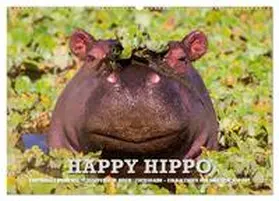 Gerlach GDT / CALVENDO |  Emotionale Momente. Happy Hippo / CH-Version (Wandkalender 2026 DIN A2 quer), CALVENDO Monatskalender | Sonstiges |  Sack Fachmedien