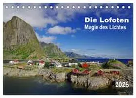 Pantke / CALVENDO |  Die Lofoten - Magie des Lichtes (Tischkalender 2026 DIN A5 quer), CALVENDO Monatskalender | Sonstiges |  Sack Fachmedien
