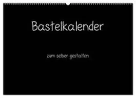 CALVENDO / Pantau |  Bastelkalender - Schwarz (Wandkalender 2026 DIN A2 quer), CALVENDO Monatskalender | Sonstiges |  Sack Fachmedien