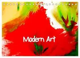 Ziehr / CALVENDO |  Modern Art (Tischkalender 2026 DIN A5 quer), CALVENDO Monatskalender | Sonstiges |  Sack Fachmedien