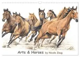 CALVENDO / Zeug |  Arts & Horses (Wandkalender 2026 DIN A3 quer), CALVENDO Monatskalender | Sonstiges |  Sack Fachmedien