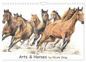 CALVENDO / Zeug |  Arts & Horses (Wandkalender 2026 DIN A4 quer), CALVENDO Monatskalender | Sonstiges |  Sack Fachmedien
