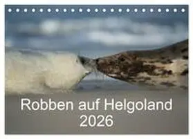 Leimer / CALVENDO |  Robben auf Helgoland 2026 (Tischkalender 2026 DIN A5 quer), CALVENDO Monatskalender | Sonstiges |  Sack Fachmedien
