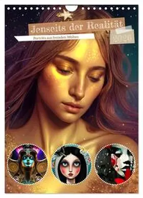 aka stine1 / CALVENDO |  Jenseits der Realität (Wandkalender 2026 DIN A4 hoch), CALVENDO Monatskalender | Sonstiges |  Sack Fachmedien