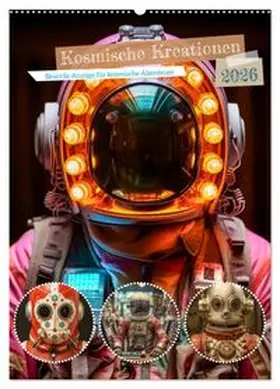 CALVENDO / Gierok-Latniak |  Kosmische Kreationen (Wandkalender 2026 DIN A2 hoch), CALVENDO Monatskalender | Sonstiges |  Sack Fachmedien