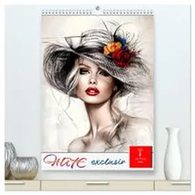 CALVENDO / Roder |  Hüte exclusiv (hochwertiger Premium Wandkalender 2026 DIN A2 hoch), Kunstdruck in Hochglanz | Sonstiges |  Sack Fachmedien