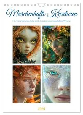 Gierok-Latniak / CALVENDO |  Magische Kreaturen (Wandkalender 2026 DIN A4 hoch), CALVENDO Monatskalender | Sonstiges |  Sack Fachmedien