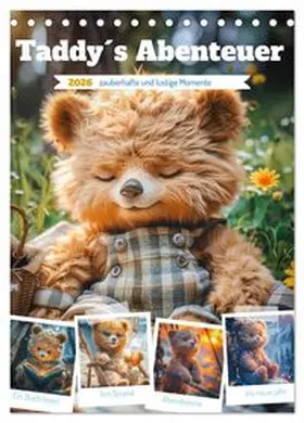 CALVENDO / Gierok-latniak |  Taddy´s Abenteuer (Tischkalender 2026 DIN A5 hoch), CALVENDO Monatskalender | Sonstiges |  Sack Fachmedien