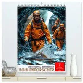 CALVENDO / Roder |  Höhlenforscher - die Unterwelt erforschen (hochwertiger Premium Wandkalender 2026 DIN A2 hoch), Kunstdruck in Hochglanz | Sonstiges |  Sack Fachmedien