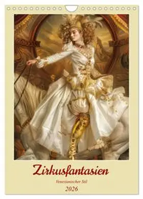 CALVENDO / Brunner-Klaus |  Zirkusfantasien - Venezianischer Stil (Wandkalender 2026 DIN A4 hoch), CALVENDO Monatskalender | Sonstiges |  Sack Fachmedien