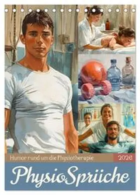 CALVENDO / Löwer |  Physiosprüche (Tischkalender 2026 DIN A5 hoch), CALVENDO Monatskalender | Sonstiges |  Sack Fachmedien