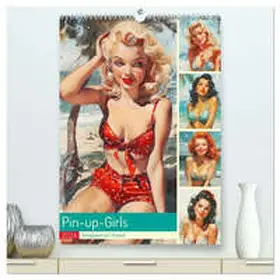 Hurley / CALVENDO |  Pin-up-Girls. Sexappeal am Strand (hochwertiger Premium Wandkalender 2026 DIN A2 hoch), Kunstdruck in Hochglanz | Sonstiges |  Sack Fachmedien